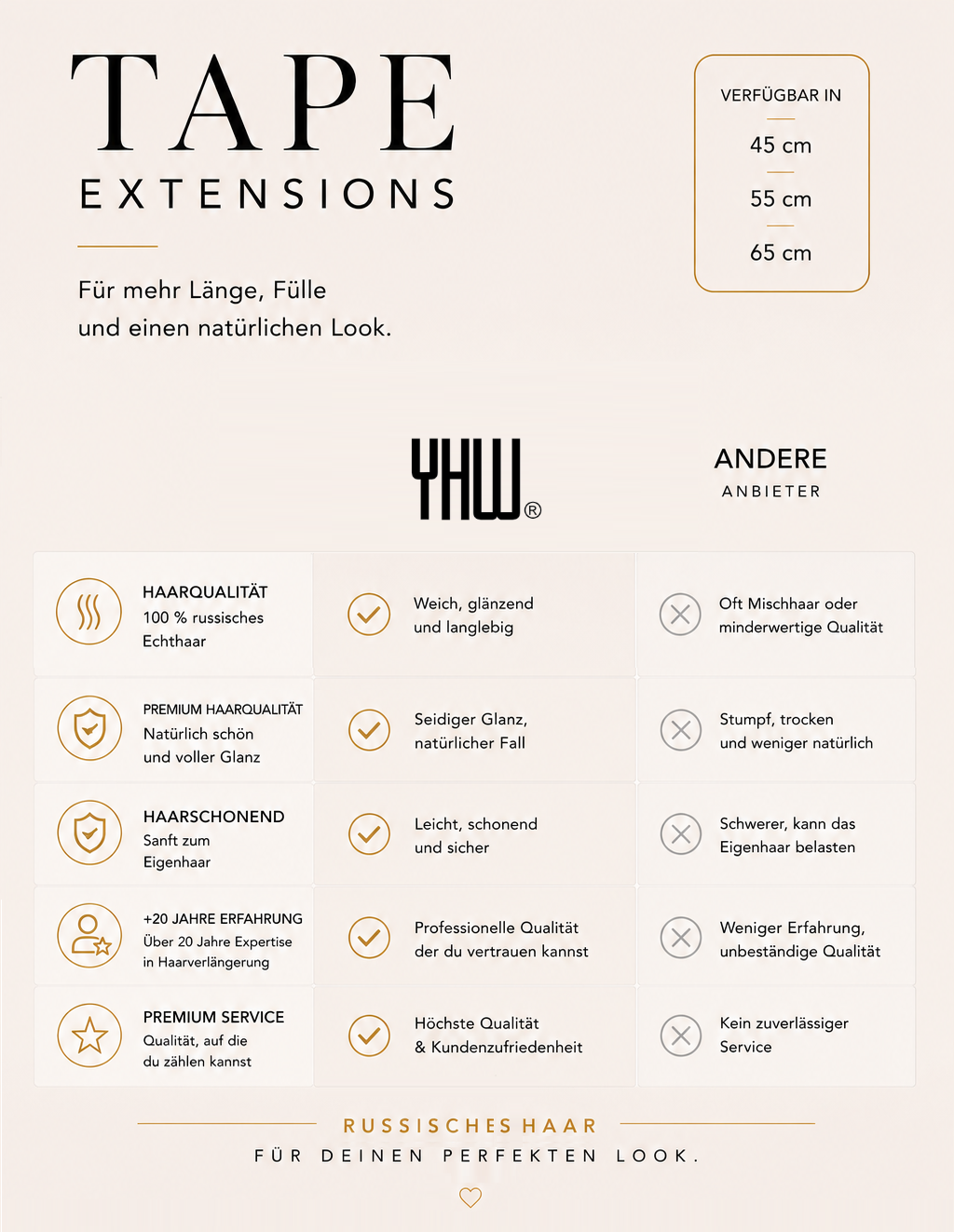 Tape Extensions 01 Schwarz