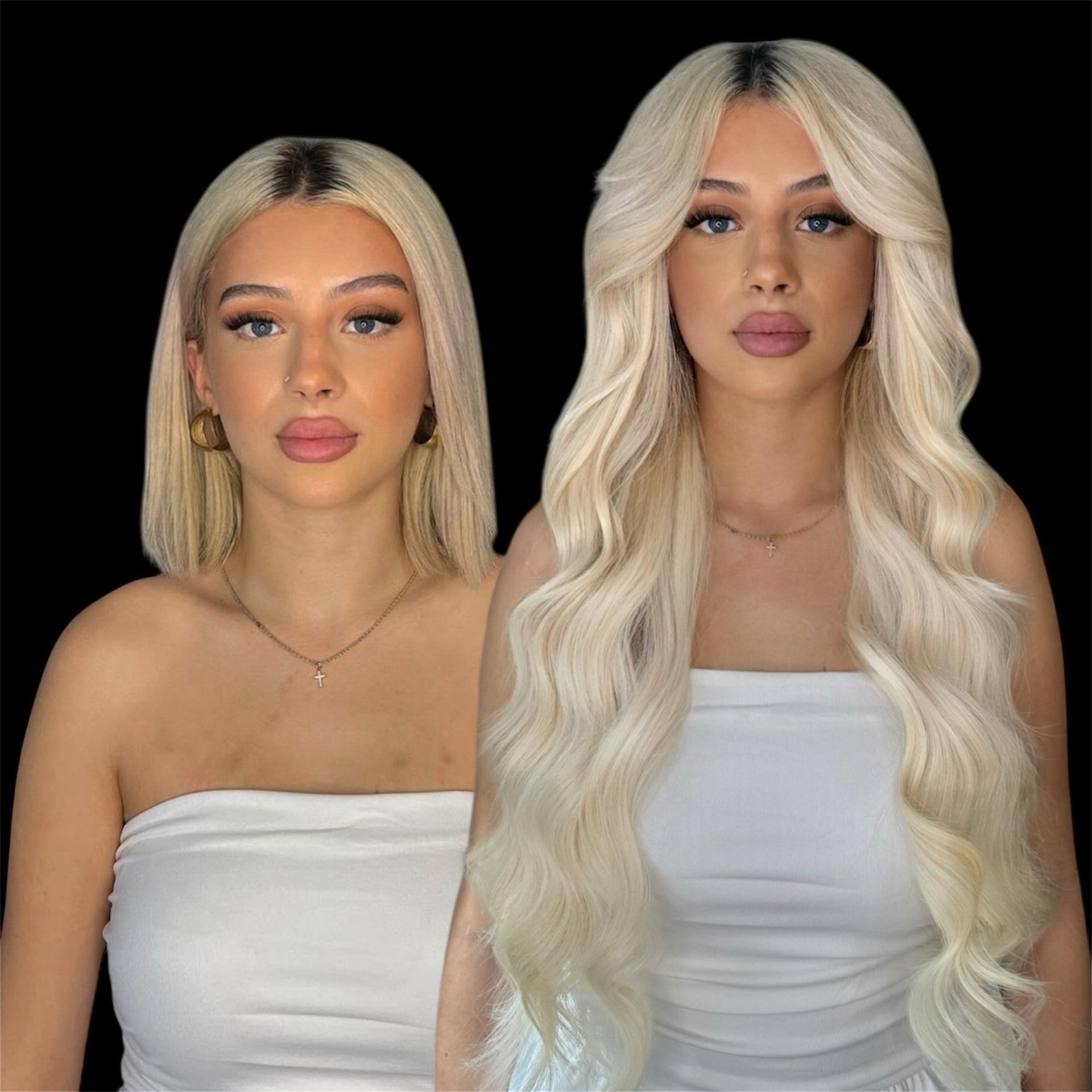 Tape On Extensions 613 Platinblond