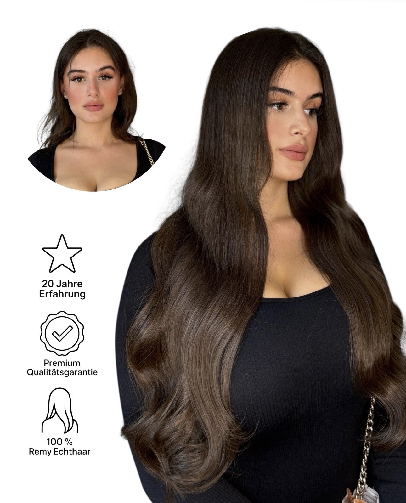 Tape Extensions in Premiumqualität