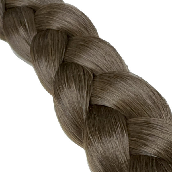 Clip in Extensions 3A Naturbraun Asch-Matt