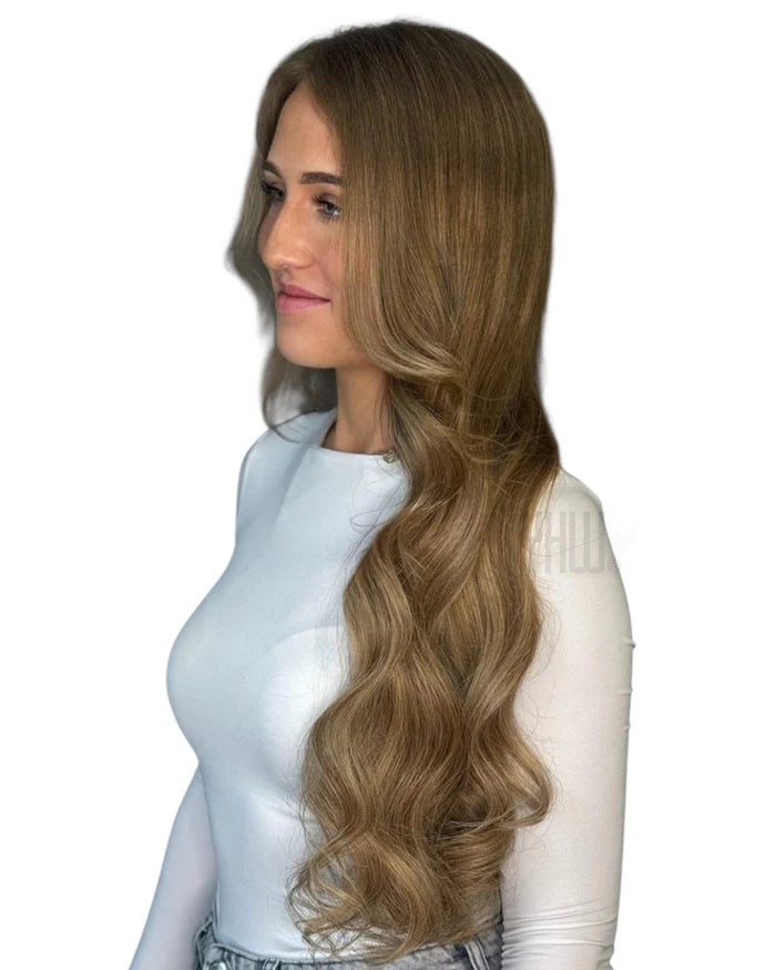 Harverlängerung mit Bonding Extensions 14A Dunkelblond Asch