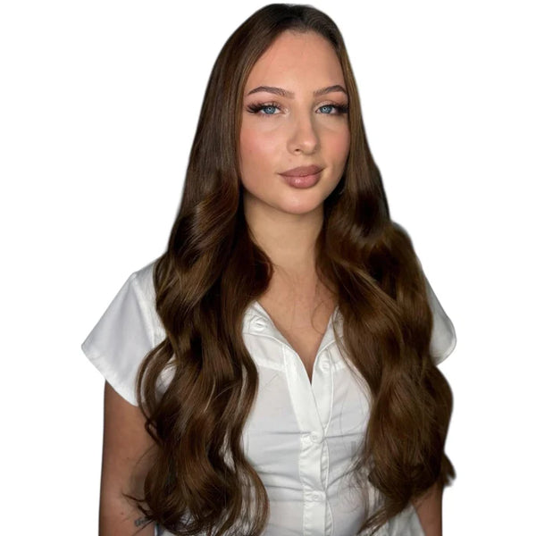 Echthaartresse 06 Kastanienbraun