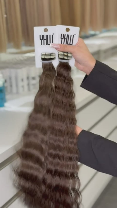  gelockten Tape Extensions