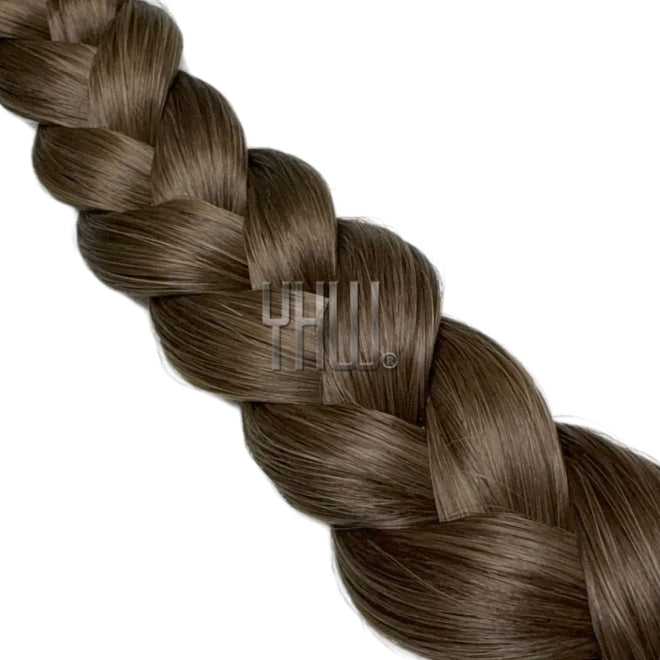 Tape In Extensions 4A Mittel Natur Aschbraun